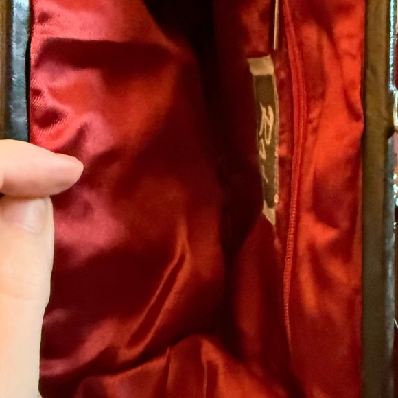 Women's Free People Red Purse One Size - Picture 3 of 3